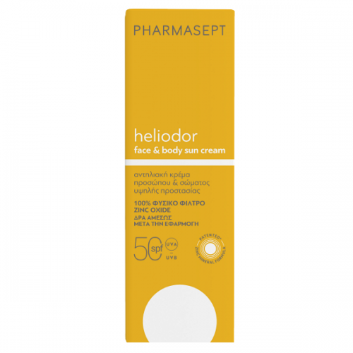 PHARMASEPT HELIODOR FACE & BODY SUN CREAM SPF50 150ml