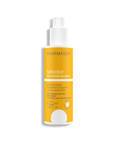 PHARMASEPT HELIODOR FACE & BODY SUN SPRAY SPF50 165g