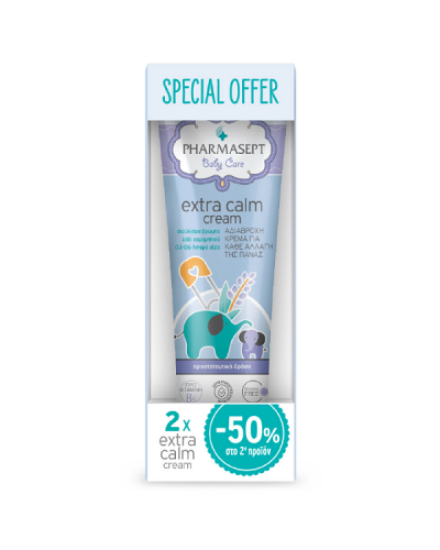 PHARMASEPT PROMO TOL VELVET BABY EXTRA CALM CREAM 2x150ml