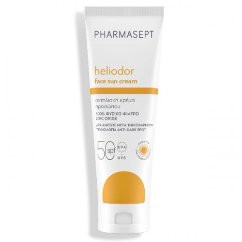 PHARMASEPT PROMO HELIODOR FACE SUN CREAM SPF50 50ml & ΔΩΡΟ HELIODOR BRONZING DRY OIL 100ml