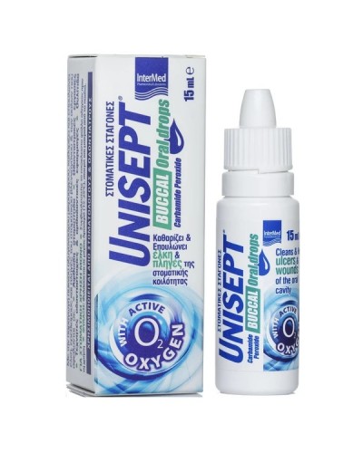 INTERMED UNISEPT BUCCAL ORAL DROPS 15ml