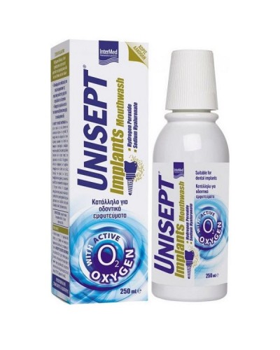 INTERMED UNISEPT IMPLANTS MOUTHWASH 250ml