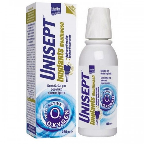 INTERMED UNISEPT IMPLANTS MOUTHWASH 250ml