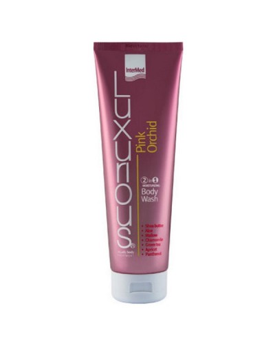 INTERMED LUXURIOUS 2in1 BODY WASH & MOISTURISING CREAM PINK ORCHID 280ml