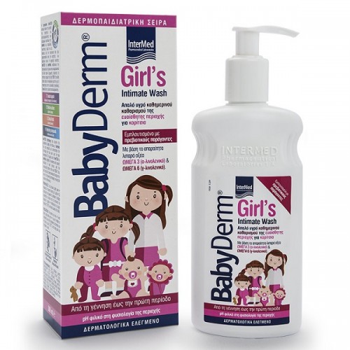 INTERMED BABYDERM GIRL'S INTIMATE WASH 300ml