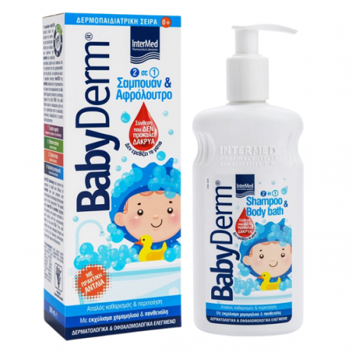 INTERMED BABYDERM SHAMPOO & BODY BATH 300ml