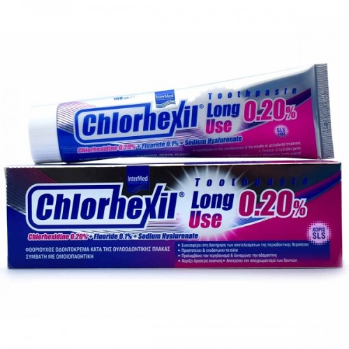 INTERMED CHLORHEXIL 0.20% TOOTHPASTE LONG USE 100ml