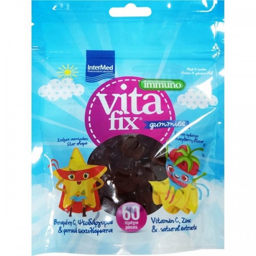 INTERMED VITAFIX ΙMMUNO GUMMIES DOYPACK 60 Ζελεδάκια