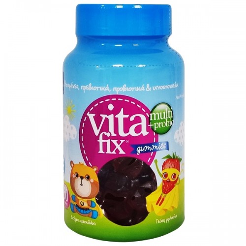 INTERMED VITAFIX MULTI & PROBIO GUMMIES JAR 60 Ζελεδάκια