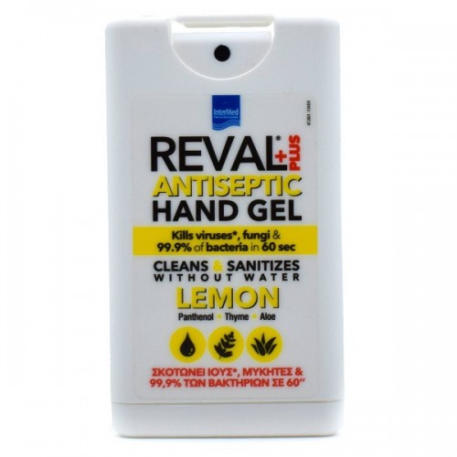 INTERMED REVAL PLUS ANTISEPTIC HAND GEL LEMON 15ml