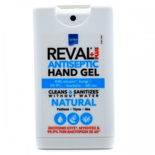 INTERMED REVAL PLUS ANTISEPTIC HAND GEL NATURAL 15ml