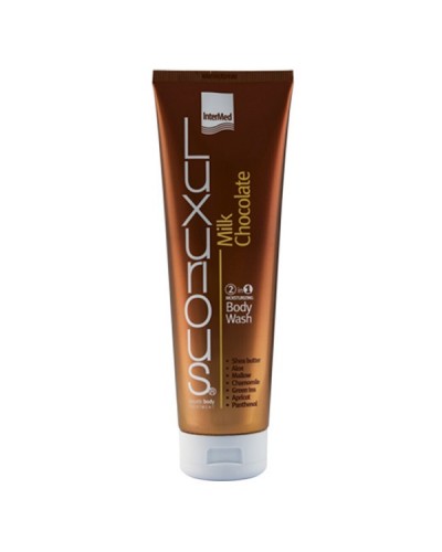 INTERMED LUXURIOUS 2in1 BODY WASH & MOISTURISING CREAM MILK CHOCOLATE 280ml