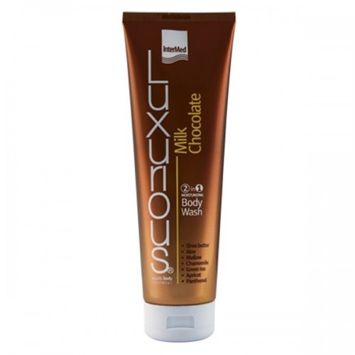 INTERMED LUXURIOUS 2in1 BODY WASH & MOISTURISING CREAM MILK CHOCOLATE 280ml