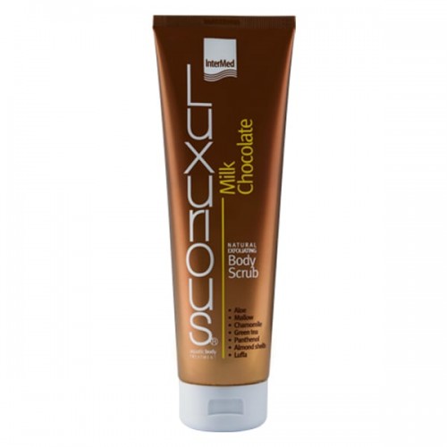 INTERMED LUXURIOUS NATURAL EXFOLIATING BODY SCRUB MILK CHOCOLATE 280ml