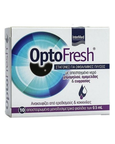 INTERMED OPTOFRESH EYE WASH DROPS 10x0.5ml