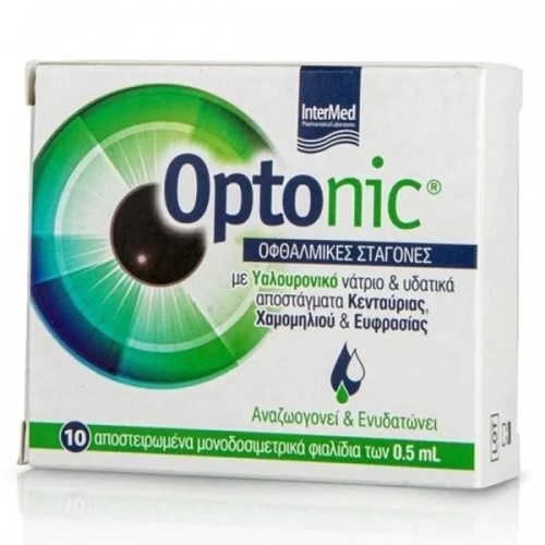 INTERMED OPTONIC EYE DROPS 10x0.5ml