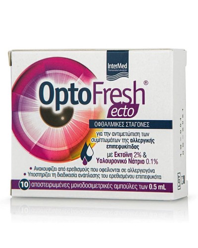 INTERMED OPTOFRESH ECTO EYE DROPS 10x0.5ml