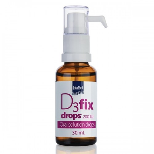 INTERMED D3 FIX DROPS 200IU 30ml