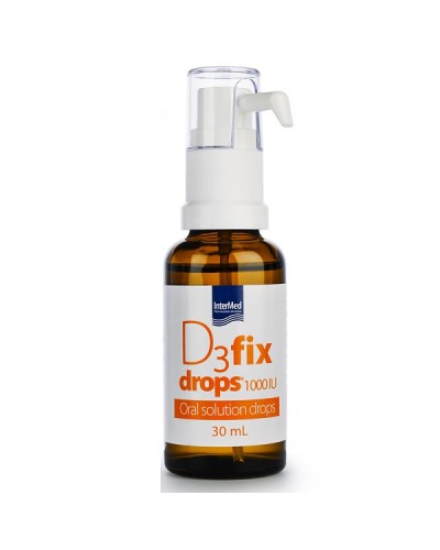 INTERMED D3 FIX DROPS 1000IU 30ml