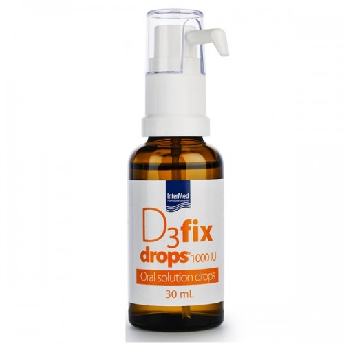 INTERMED D3 FIX DROPS 1000IU 30ml