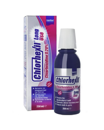 INTERMED CHLORHEXIL 0.20% MOUTHWASH LONG USE 250ml