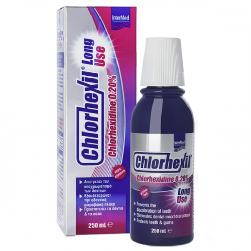 INTERMED CHLORHEXIL 0.20% MOUTHWASH LONG USE 250ml