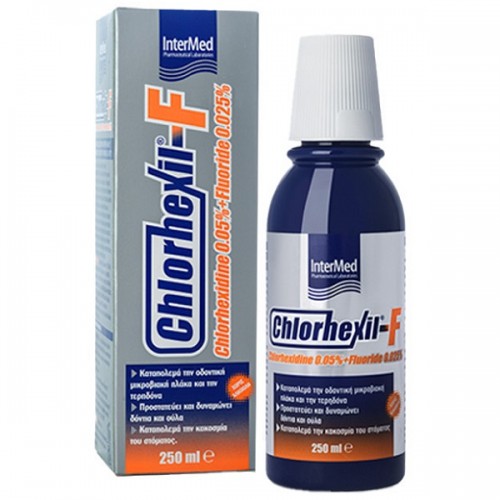 INTERMED CHLORHEXIL F MOUTHWASH 250ml