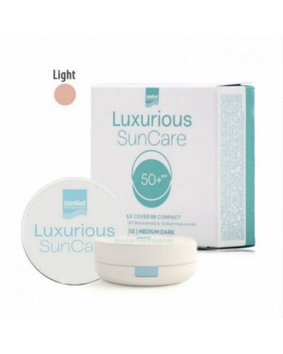 INTERMED LUXURIOUS SUN CARE SILK COVER BB COMPACT SPF50+ 12g LIGHT