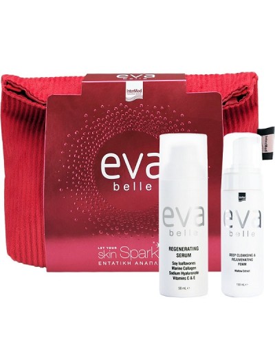 INTERMED EVA BELLE PROMO REGENERATING SERUM 50ml & DEEP CLEANSING & REJUVENATING FOAM 50ml