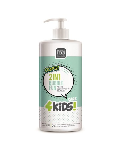 PHARMALEAD KIDS 2 IN 1 BUBBLE FUN SHAMPOO & SHOWER GEL 1lt