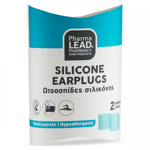 PHARMALEAD SILICONE EARPLUGS ΩΤΟΑΣΠΙΔΕΣ ΣΙΛΙΚΟΝΗΣ 2τμχ