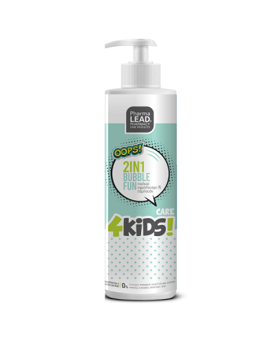 PHARMALEAD PROMO KIDS 2 IN 1 BUBBLE FUN SHAMPOO & SHOWER GEL 500ml & HURRY UP DEO ROLL-ON 50ml