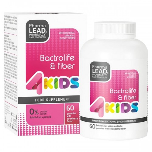 PHARMALEAD KIDS BACTROLIFE & FIBER 4KIDS 60 gummies