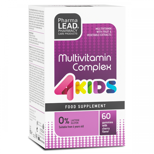 PHARMALEAD KIDS MULTIVITAMIN COMPLEX 4KIDS 60 gummies