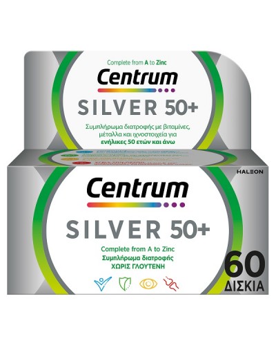 CENTRUM SILVER 50+ 60tabs