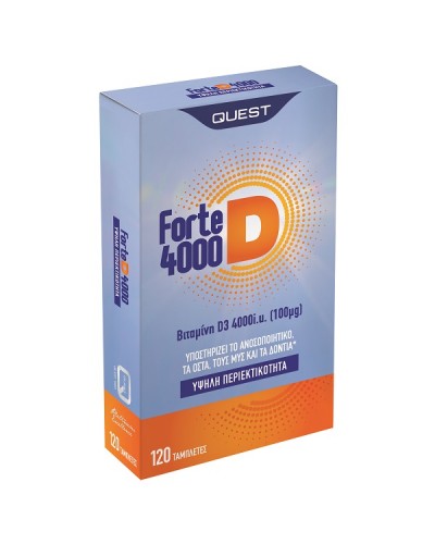 QUEST FORTE D 4000iu 120tabs