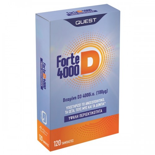 QUEST FORTE D 4000iu 120tabs