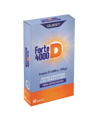 QUEST FORTE D 4000iu 60tabs