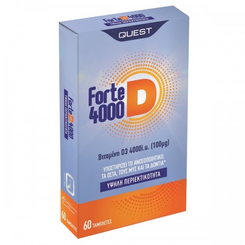 QUEST FORTE D 4000iu 60tabs