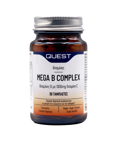 QUEST MEGA B COMPLEX 30tabs