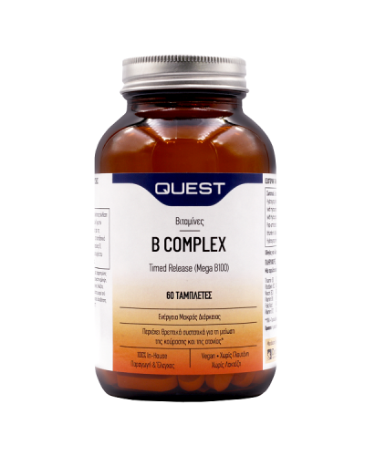 QUEST B COMPLEX TIMED RELEASE (MEGA B100) 60tabs