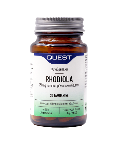 QUEST RHODIOLA 250mg EXTRACT 30tabs