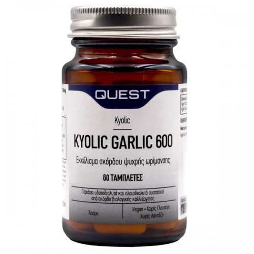 QUEST KYOLIC GARLIC 600 60tabs