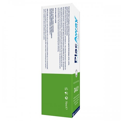 PLAC AWAY DAILY TOOTHPASTE ΜΕΝΤΑ 75ml