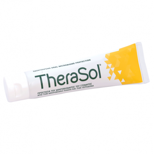 THERASOL TOOTHPASTE ORAL MICROBIOME PROTEC ΟΔΟΝΤΟΚΡΕΜΑ ΓΙΑ ΤΗΝ ΠΡΟΣΤΑΣΙΑ ΤΟΥ ΜΙΚΡΟΒΙΩΜΑΤΟΣ ΤΟΥ ΣΤΟΜΑΤΟΣ 75ml