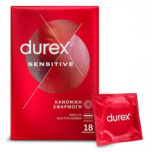 DUREX SENSITIVE ΚΑΝΟΝΙΚΗ ΕΦΑΡΜΟΓΗ 18τμχ