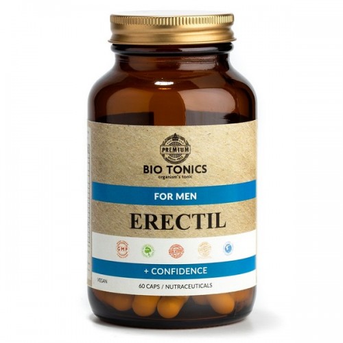 BIO TONICS ERECTIL FOR MEN 780mg 60Veg caps