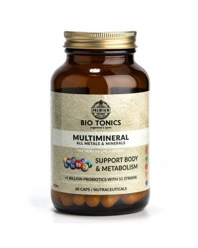 BIO TONICS MULTIMINERAL 360mg 60Veg caps