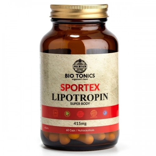 BIO TONICS SPORTEX LIPOTROPIN 415mg 60Veg caps