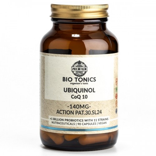 BIO TONICS UBIQUINOL Q10 140mg 90Veg caps